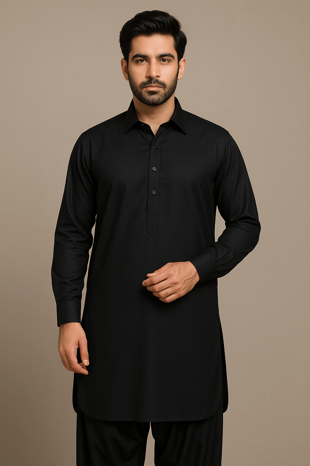 Royal Premium High Class Boski (Black) - Faisalbad Fabrics