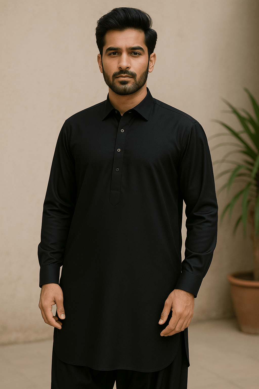 Royal Premium High Class Boski (Black) - Faisalbad Fabrics