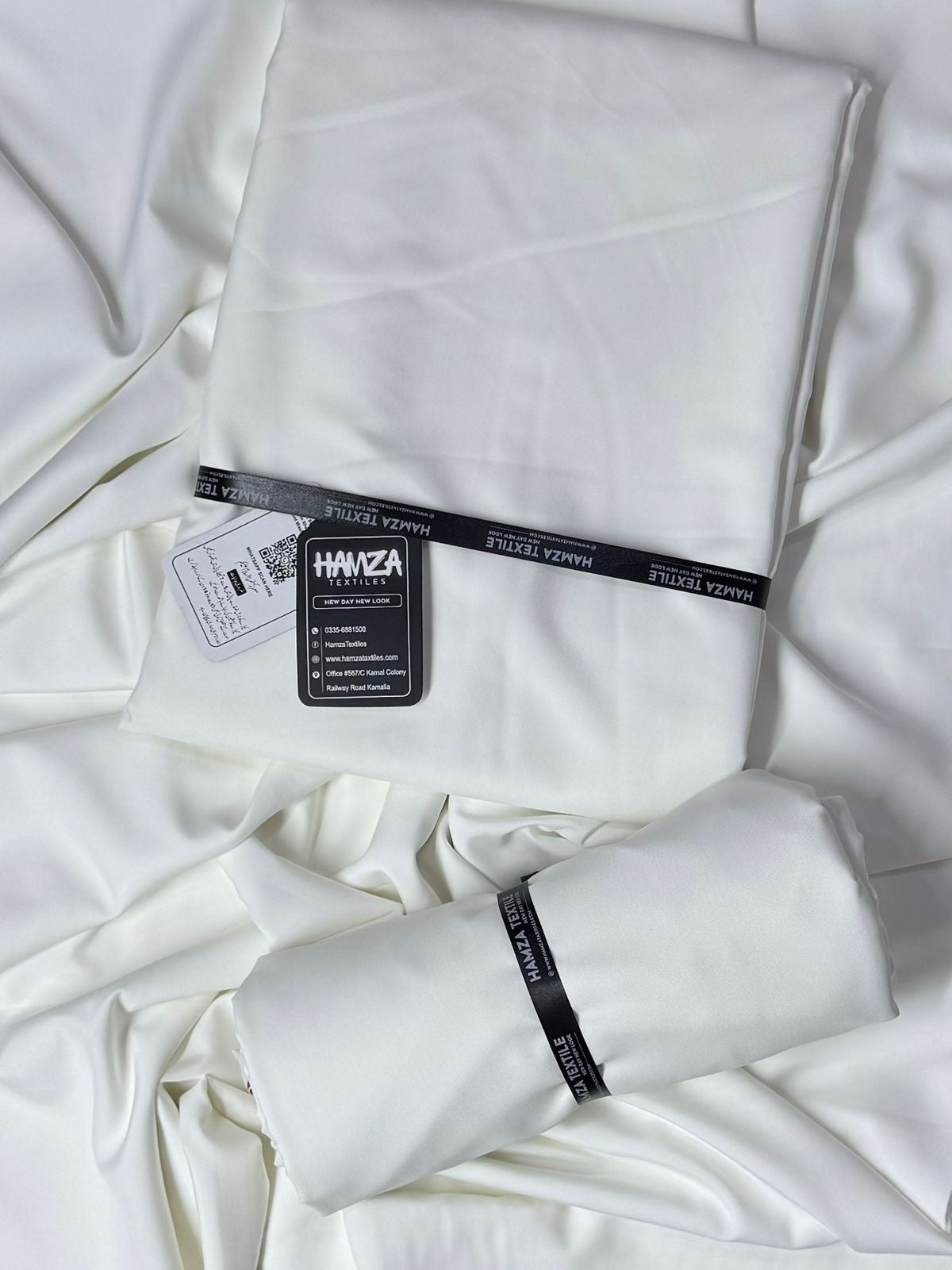 Royal Premium High Class Boski ( Off White ) - Faisalbad Fabrics